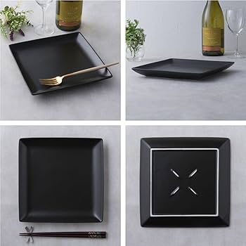 本日限定セール！ma pottery 黒六角プレート４枚 61tBlE1eevL._UF350,350_QL50_.jpg